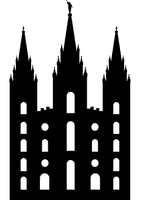 City Silhouette Christ Latter-Day Of Latter Saints - Free PNG