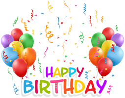 Confetti Birthday Happy Free Clipart HQ - Free PNG