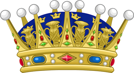 Fileducal Crown Of Sweden StrÃ¶hlsvg - Wikimedia Commons Transparent Prince Crown Png