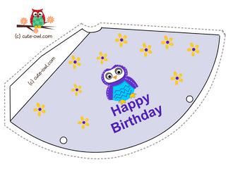 Download Hd Previous Free Party Hat Template - Happy Cartoon Png