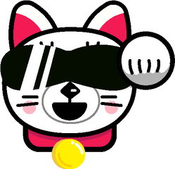Cool Cat - Dot Png