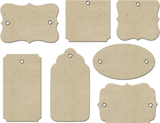 Gift Tags Png Free - Gift Tag Png Transparent