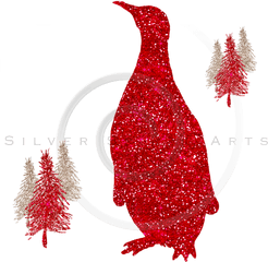 Download Red Glitter Png Image With - Christmas Ornament