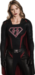 Download Hd Post - Melissa Benoist Supergirl Hd Png