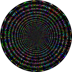 Circle Psychedelic Art Lace Png Clipart - Piece