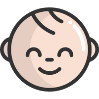 Baby Smiling Cartoon Free Download PNG HQ