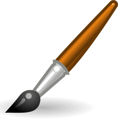 Transparent Paintbrush - Paintbrush Clipart Png