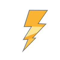 Cartoon Point Triangle Drawing Lightning Free Clipart HD - Free PNG