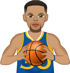 Stephmoji Stephencurry Sc30 Nba Pictures Stephen Curry - Golden State Warriors Emoji Png