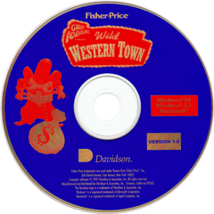 Wild Western Town - Optical Disc Png