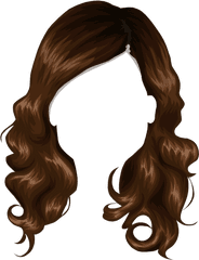 Hair Wig Png - Transparent Background Cartoon Hair Png