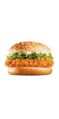 Vector Hamburger Zinger Burger - Non Veg Burger Png