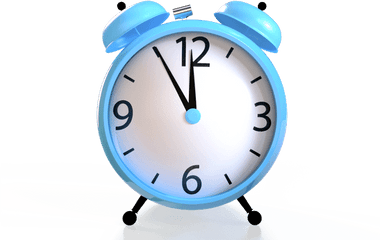 Alarm Clock And White Pillow - Quartz Clock Png