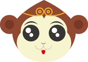 Sun Wukong Cartoon - Cartoon Sun Wukongu0027s Head Png Download