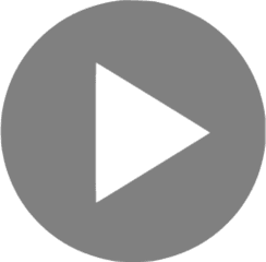 Gray Video Play Icon - Video Play Button Png