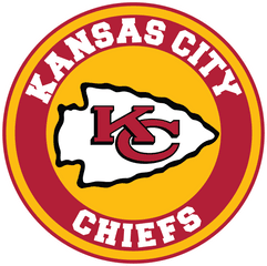 Kansas City Chiefs Circle Logo Vinyl - Kansas City Chiefs Logo Png