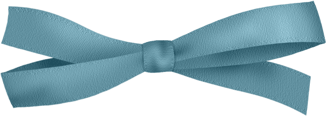 Ribbon Bow Full Size Png Download Seekpng - Turquoise