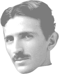 Nikola Tesla 2 By Merlin2525 Free Svg - Nikola Tesla Png