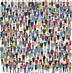 Download Hd People - Huge Crowd Of People Transparent Png Huge Crowd Of People