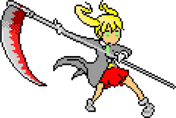 Anime Character Pixel Art Maker - Soul Eater Pixel Art Grid Png