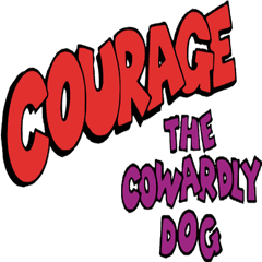 Courage The Cowardly Dog Logo - Roblox Courage The Cowardly Dog Logo Png