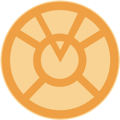 Download Green Lantern Orange Symbol - Dc Orange Lantern Corps Symbol Png