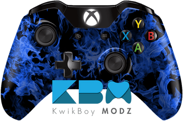 Inferno Xbox One Controller - Blue Friday The 13th Xbox Controller Png