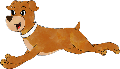 Sparky The Dog Running Transparent Png - Dog Running Clipart Png