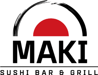 Logo Design For Maki Sushi Bar Grill - Dot Png