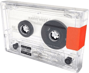 Kanye West Yeezus - Kanye West Yeezus Cassette Png