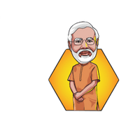 Modi Drawing Cartoon Narendra Free Download PNG HQ