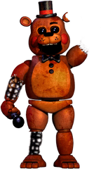 Withered Toy Freddy By Jadebladegamer22 - Fnaf Toy Freddy Png