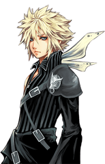 Cloud Final Fantasy Anime Png - Cloud Final Fantasy