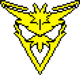 Team Instinct - Pixel Art Png