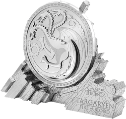 Metal Earth Targaryen Sigil - Metal Earth Game Of Thrones Png