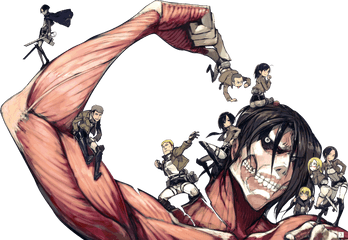 Shingeki No Kyojin Png - Attack On Titan Snk