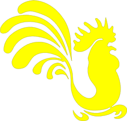 Download Small - Yellow Rooster Logo Png Image With No Suck My Dick Sticker