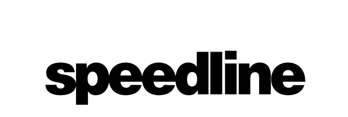 Download Speedline Logo Black And White - Speedline Png