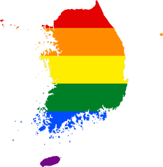 Lgbtq Identities Theasian - Map Of South Korea Png