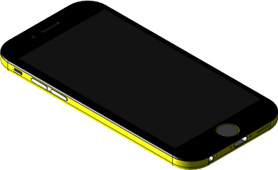 Iphone 7 3d Cad Model Library Grabcad - Smartphone Png