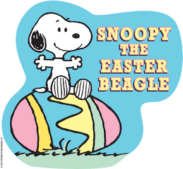 Easter Beagle Cliparts Png Images - Snoopy Easter Clip Art