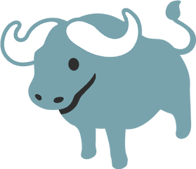 Download - Water Buffalo Emoji Png