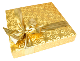 Gift Gold Bow Free Clipart HD - Free PNG