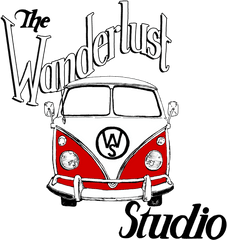 The Story Of Our Hand Drawn Logo U2013 Wanderlust Studio - Commercial Vehicle Png