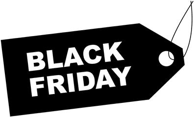 Black Friday Simple Tag Transparent Png - Black Friday