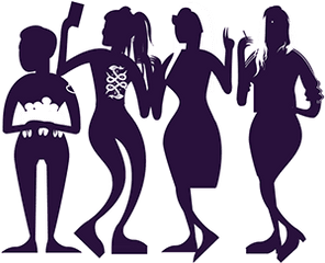 24h Party People - Silhouette Png