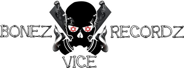 Kristen Mullings - Bonez Vice Recordz Logo Design Dot Png