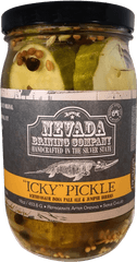 Icky Pickle - Pickled Cucumber Png