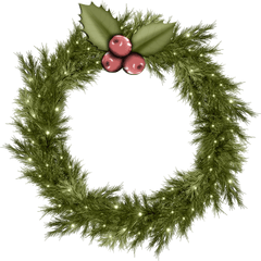 Png Format Images Of Christmas Wreath 39757 - Free Icons Christmas Wreath Png Free