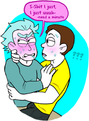 Aesthetic - Clipart Aesthetic Rick And Morty Love Png